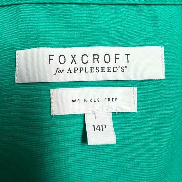 Foxcroft Wrinkle Free Blouse  14P - Picture 9 of 12